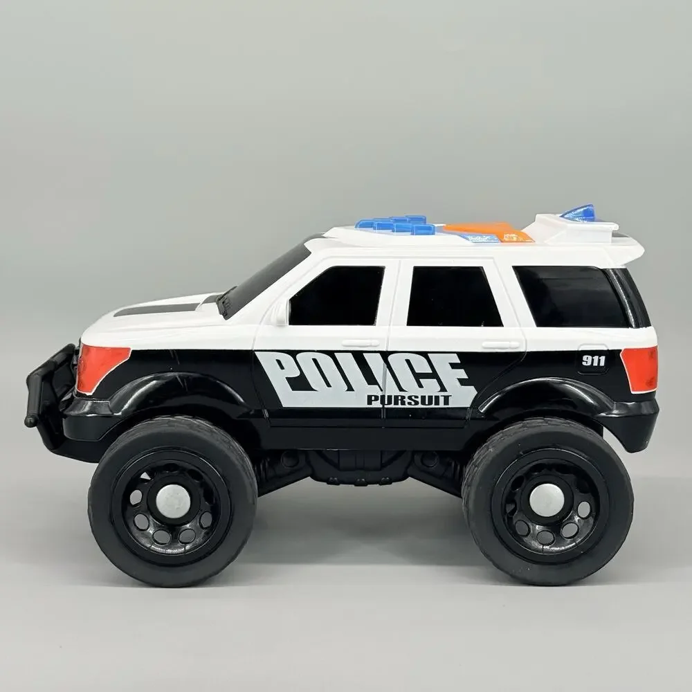 Maxx Action 320174 Large Police SUV Lights & Sounds Motorized Rescue Vehicle